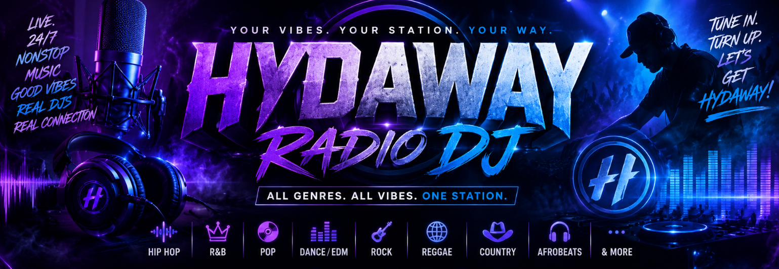 Hydaway DJ Banner